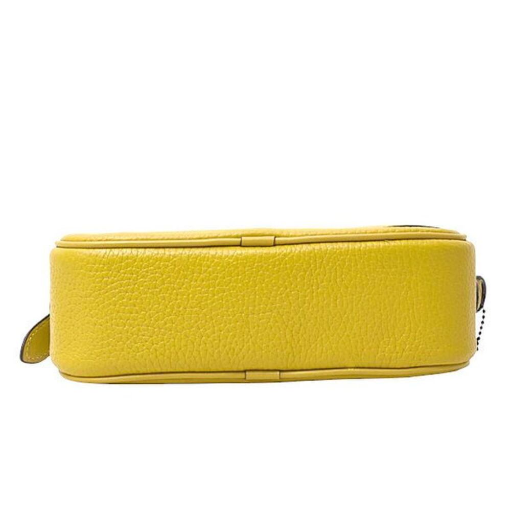 Pre Loved coach Crossbody Bag Leather Women yellow | yellow Crossbody Bags - Picture 3 of 8
